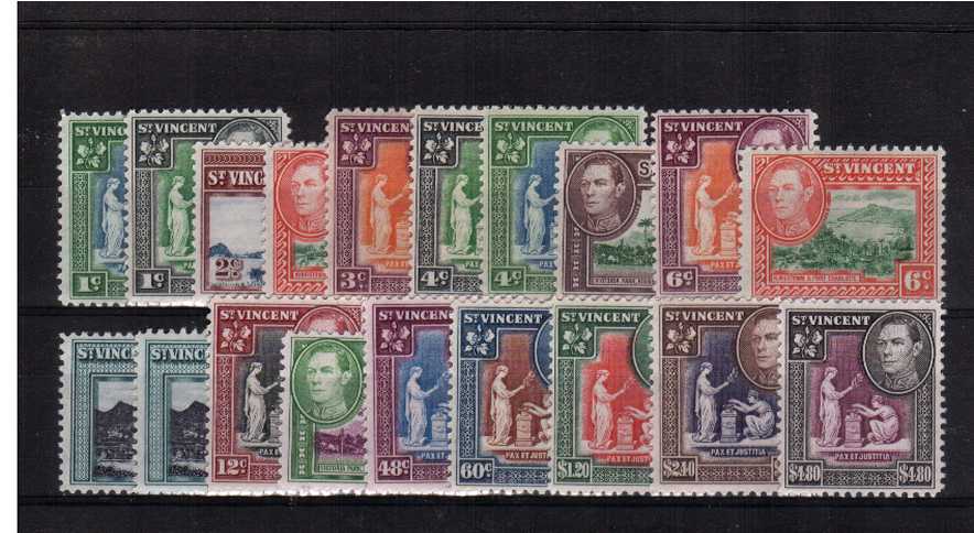 Decimal Currency set of nineteen fine lightly mounted mint.<br/><b>BBT</b>