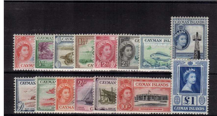 Superb unmounted mint set of fifteen.<br/><b>QMQ.</b>