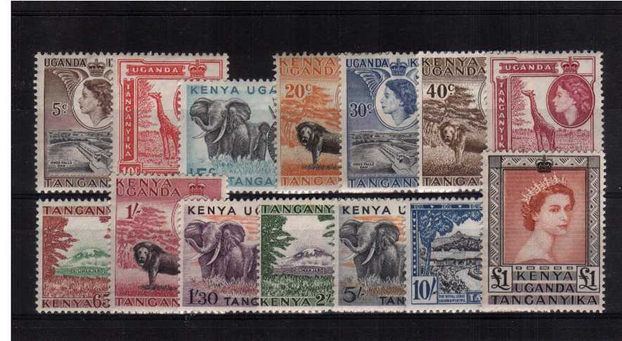 A good mounted mint set of fourteen.<br/><b>ZQH</b>