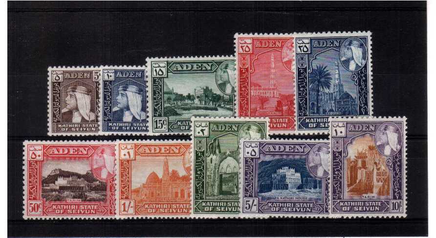 A superb unmounted mint set of ten.