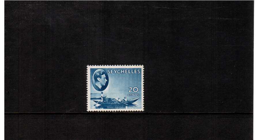 20c Blue superb unmounted mint single