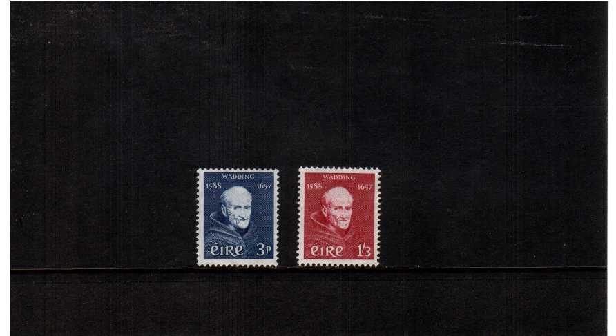 Father Luke Wadding<br/>A superb unmounted mint set of two