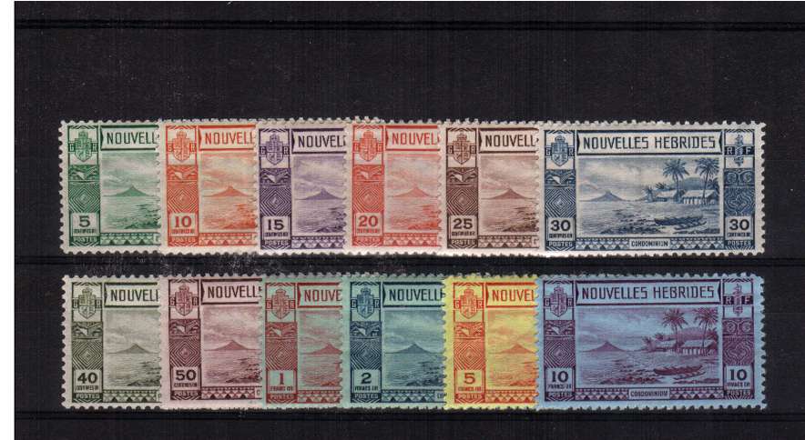 A supern very, very lightly mounted mint set of twelve with many being unmounted mint. SG Cat �0
<br/><br/>
<b>QQY</b>