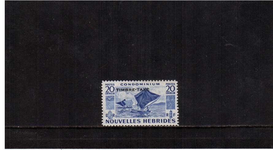 20c Postage Due odd value superb fine used