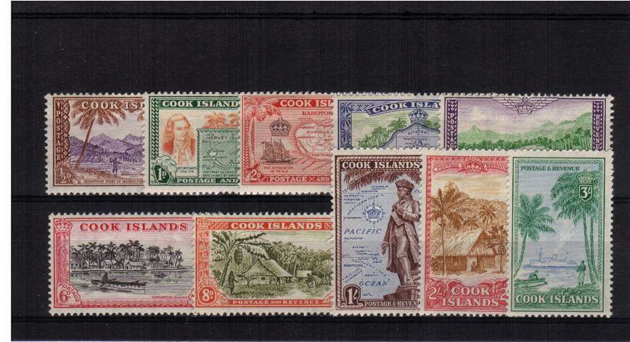 A fine very lightly mounted mint set of ten.<br/><b>QQH</b>