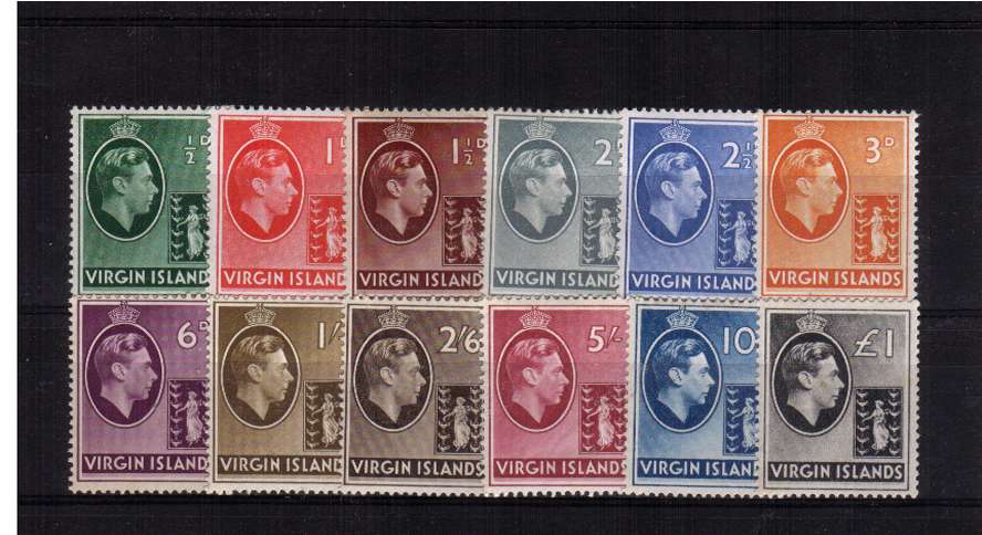 A heavy mounted mint set of twelve.<BR/>SG Cat £80.00
<br/>BBP<b></b>