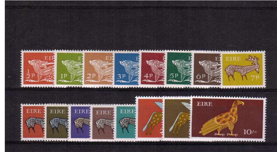 ''Animals'' Sterling definitive set of sixteen superb unmounted mint.<br/><b>AQB</b>