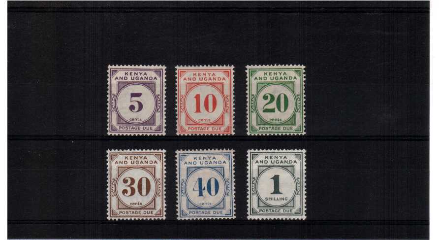 A fine mounted mint set of six.<br/><b>ZKH</b>
