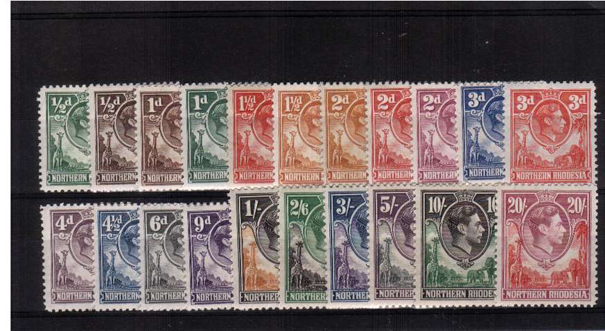 A superb unmounted mint set of twentyone.<br><b>QQG</b>