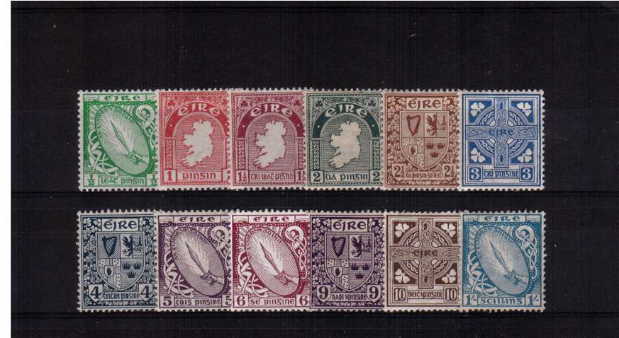 The ''SE'' watermark set of twelve superb unmounted mint. Scare set unmounted.
<br/><b>QQE</b>