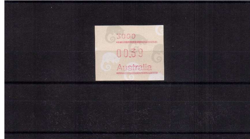 39c Possum FRAMA single superb unmounted mint<br/>Issue Date: 28 SEPT 1988