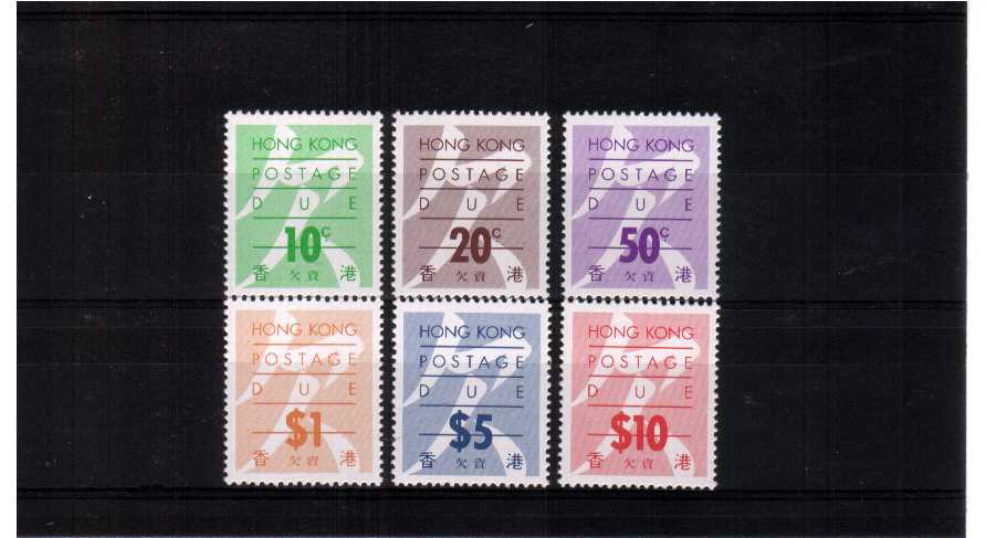 superb unmounted mint set of six