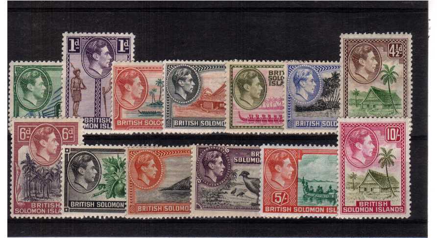 A superb unmounted mint set of thirteen.
<br/><b>QQJ</b>