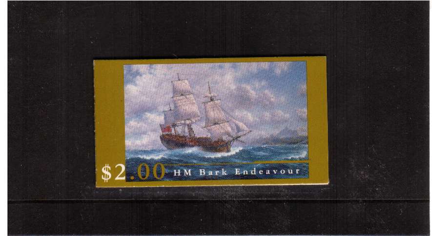 $2.00 ''Endeavour'' Replica Ship complete booklet