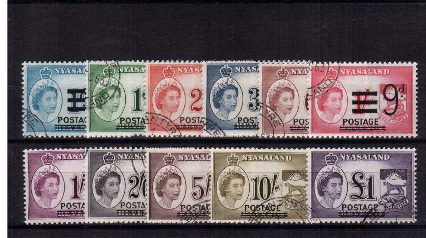 A superb fine used set of eleven.<br/><b>QQF</b>