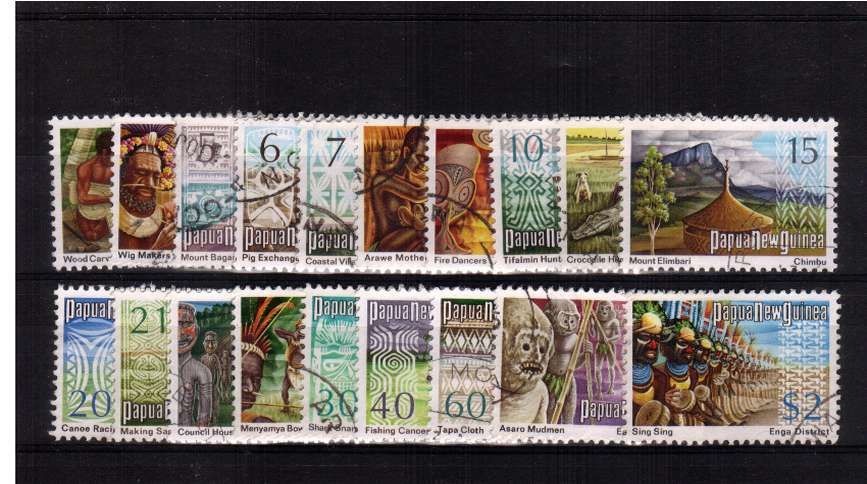 A superb fine used set of nineteen.
<br/><b>QQA</b>