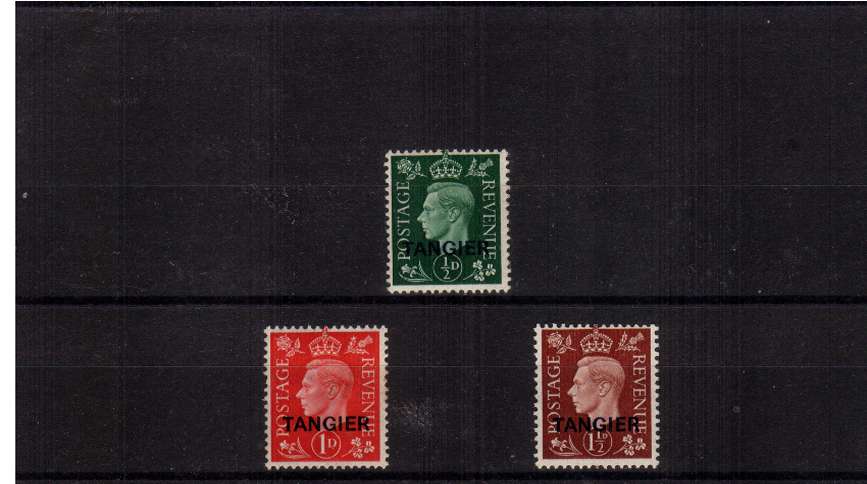 A superb unmounted mint set of three.<br/><b>QFX</b>