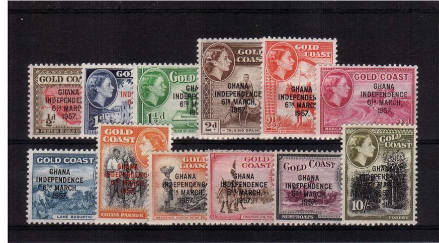 A superb unmounted mint set of twelve.