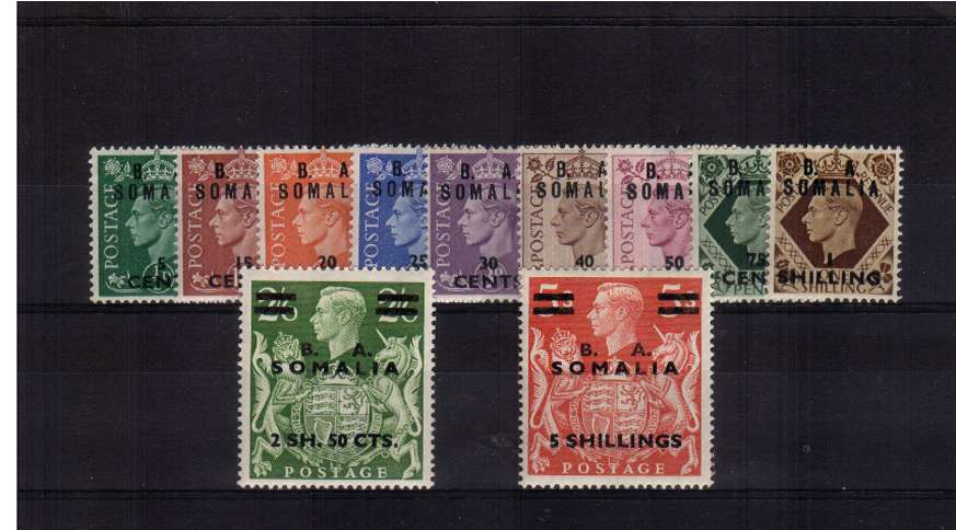 A superb unmounted mint set of eleven
<br/><b>BBP</b>