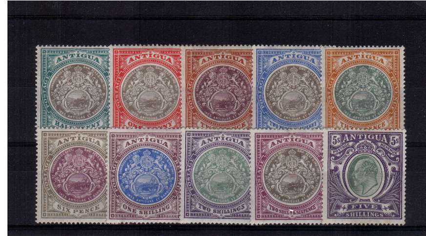 A fine lightly mounted mint set of ten in above average condition! A bright and fresh set.
<br/><b>QPQNO</b>