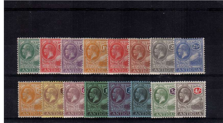 A fine lightly mounted mint set of sixteen.
<br/><b>QPQNO</b>