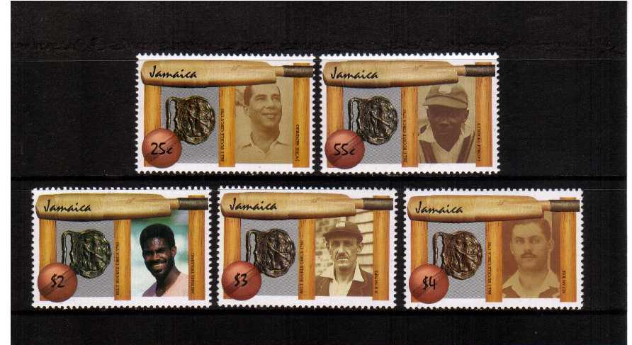 West Indian Cricket set of five<br/>Superb unmounted mint.