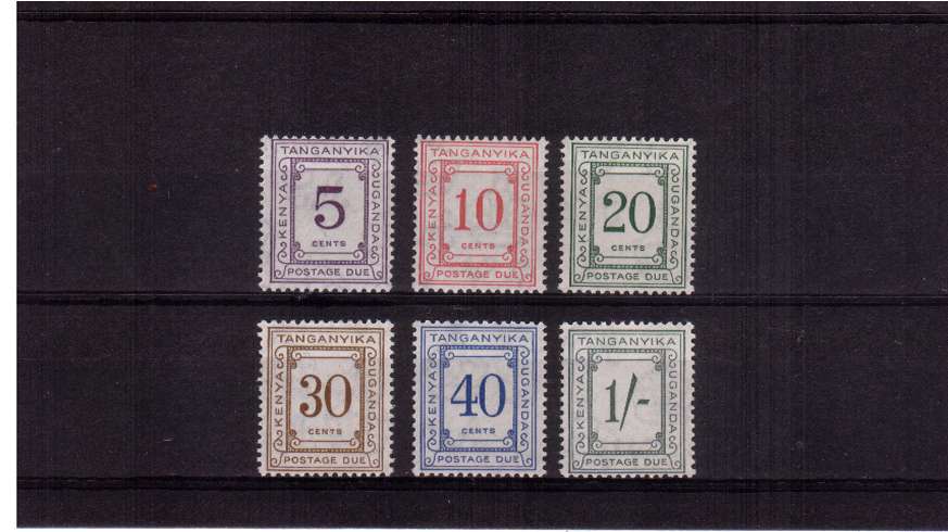 Postage Due set of six superb unmounted mint.
<br/><b>ZQB</b>