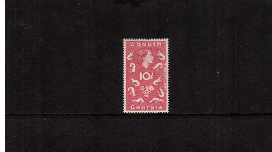 10/- definitive odd value superb unmounted mint.<br/><b>ZQF</b>