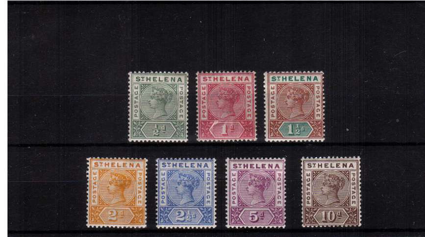 A good mounted mint set of seven
<br/><b>ZQG</b>