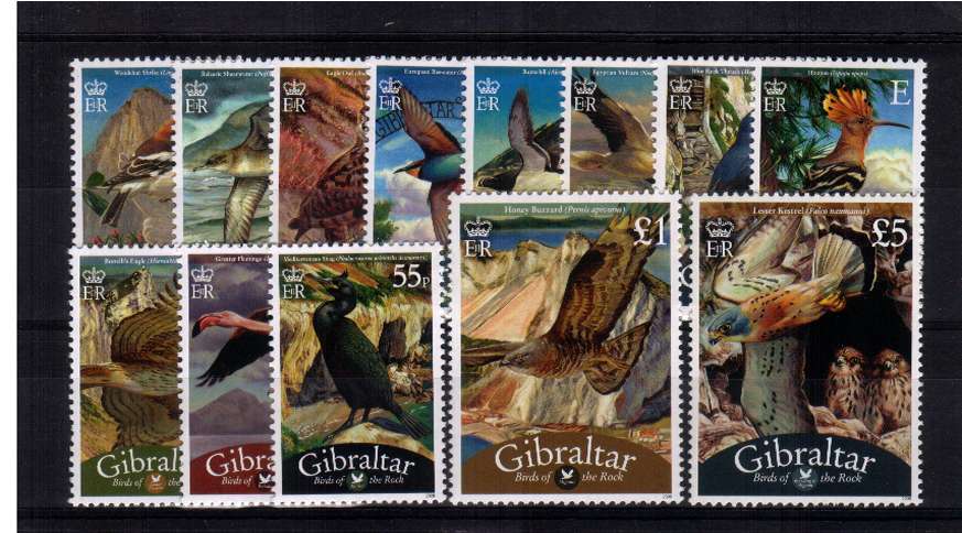 Birds - A superb unmounted mint set of thirteen.
<br/><b>ZQL</b>