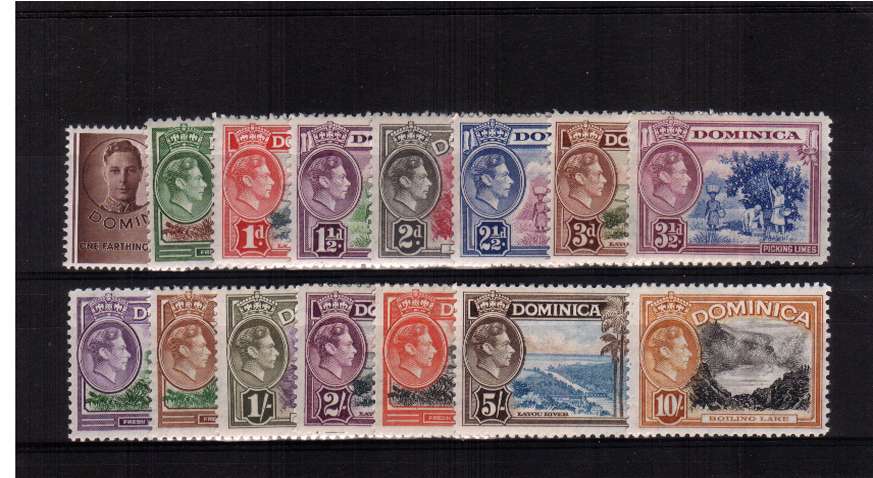 A superb unmounted mint set of fifteen.
<br/><b>QQV</b>