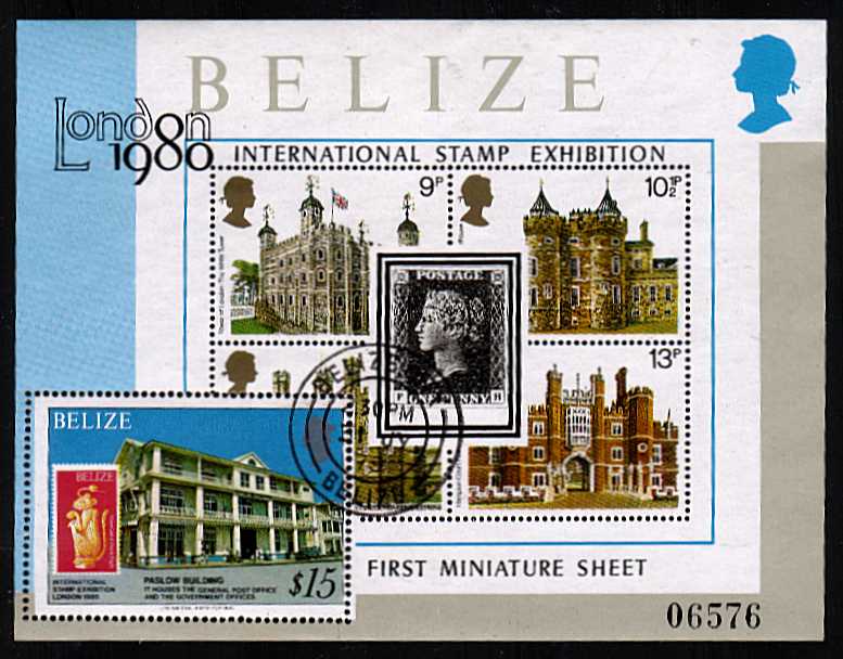 International City Stamp: Belize