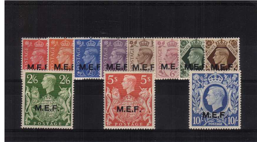 A fine mounted mint set of eleven.
<br/><b>BBP</b>