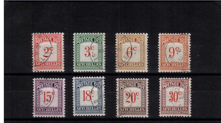 Postage Due set of six superb fine used.
<br/><b>ZQX</b>