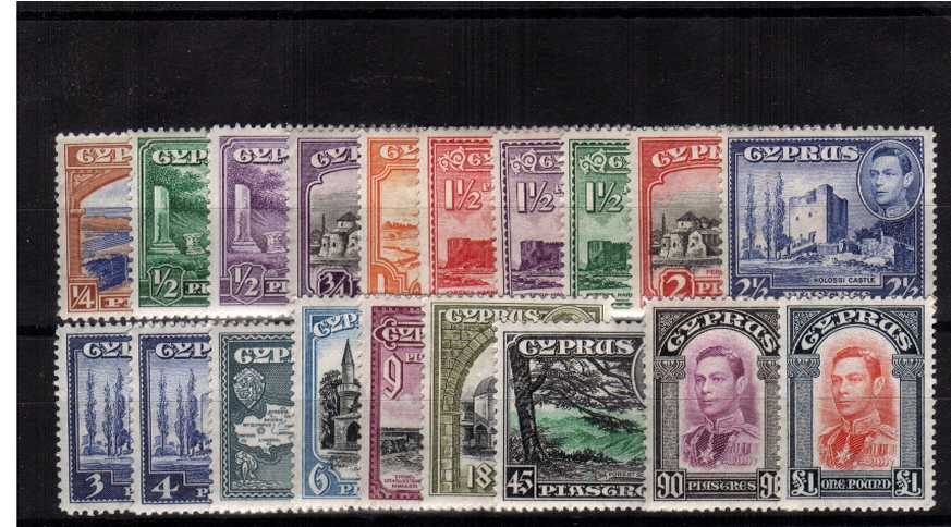 A superb unmounted mint set of nineteen. 
<br/><b>QDQ</b>