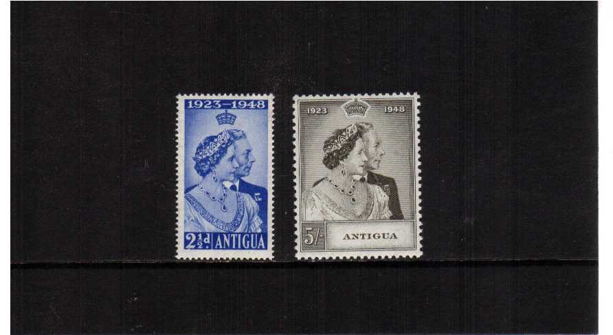 the 1948 Royal Silver Wedding set of two superb unmounted mint.<br/><b>SEARCH CODE: 1948RSW</b><br/><b>QPA</b>