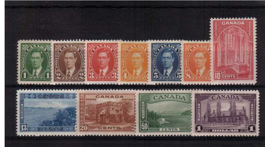 Pictorials set of eleven superb unmounted mint. 
<br/><b>QAX</b>