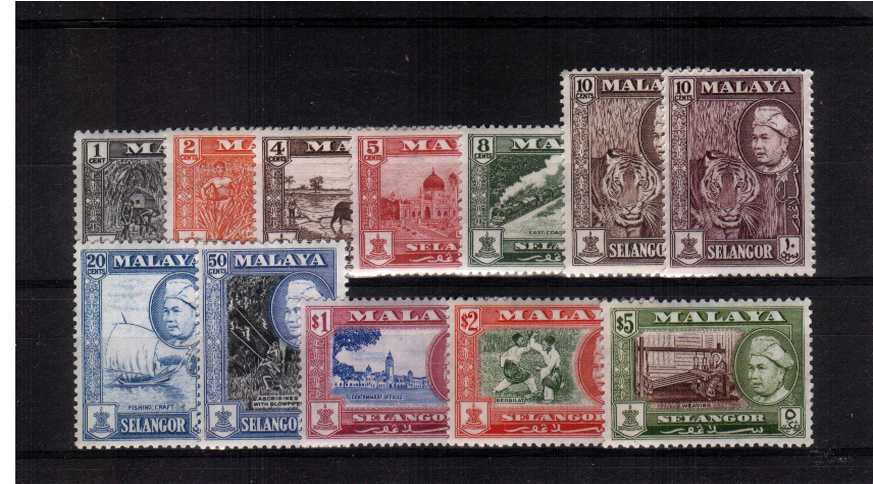 A superb unmounted mint set of twelve.
<br/><b>QQV</b>