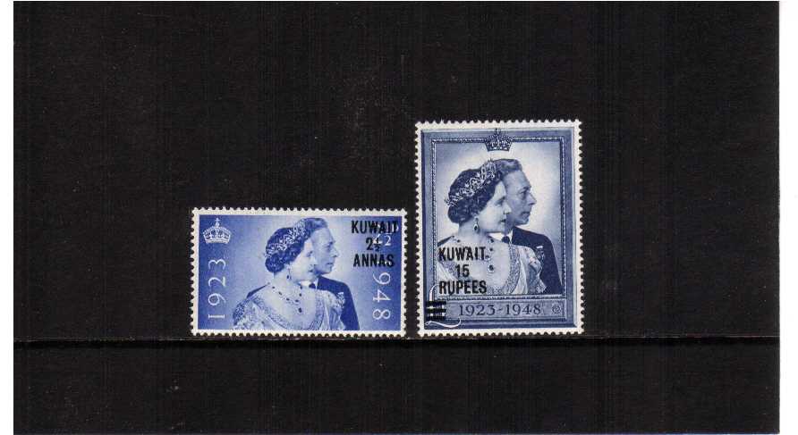 the 1948 Royal Silver Wedding set of two superb unmounted mint.<br/><b>SEARCH CODE: 1948RSW</b><br><b>QQW</b>