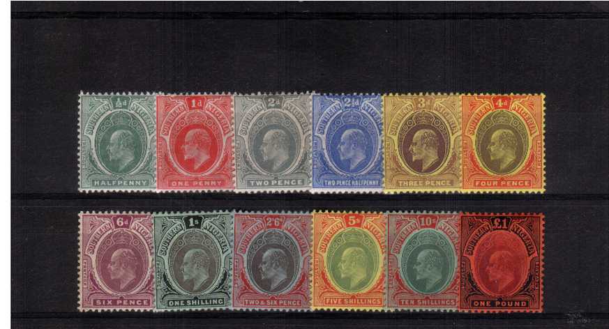 A fine and fresh lightly mounted mint set of twelve. Scarce!<br/><b>ZQK</b>