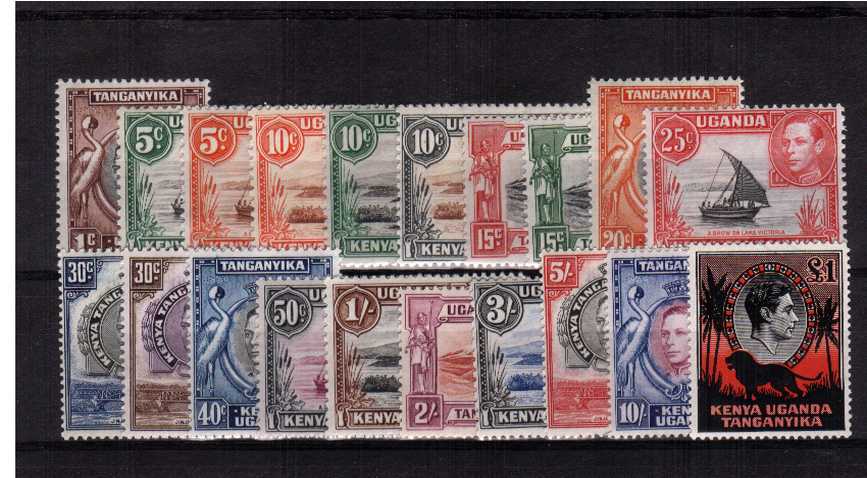 A superb unmounted mint set of twenty.<br/>A bright and fresh set and difficult to build stamp by stamp.<br/><b>QPX</b>
