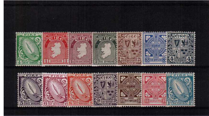 ''E'' Watermark - a  superb unmounted mint set of fourteen.
<br/><b>AQE</b>