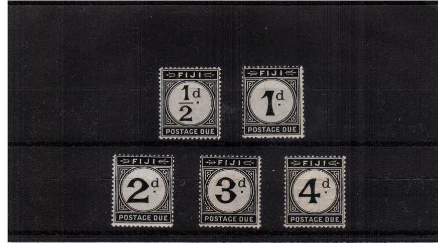 a fine lightly mounted mint set of five
<br/><b>AQE</b>