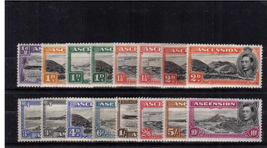 A good mounted mint basic set of sixteen.<br/>SG Cat 250
<br/><b>QQJ</b>