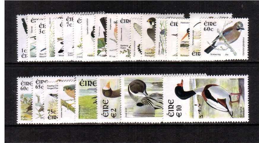 The EURO Birds basic set of twenty-six superb unmounted mint
