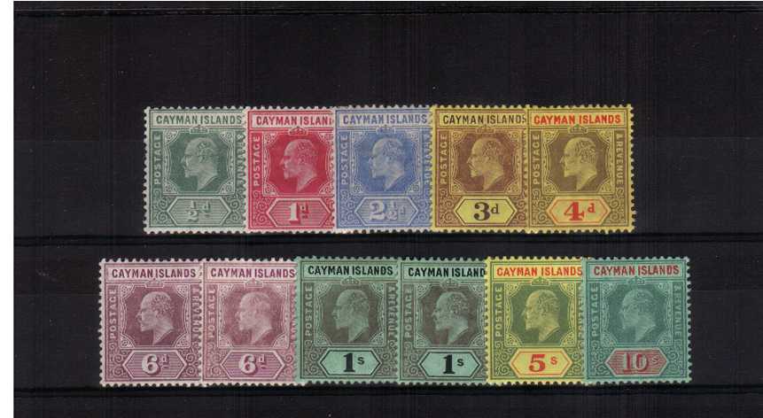 A fine lightly mounted mint set of ten with a bonus of the listed 6d shade.<br/> Sereral are unmounted!
<br/><b>AQG</b>