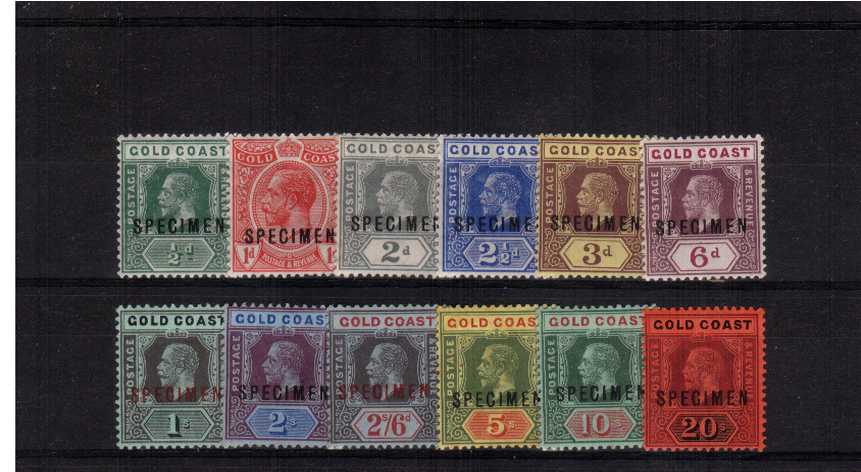 A lovely fine and fresh ''SPECIMEN'' set of twelve.
<br/><b>AQG</b>