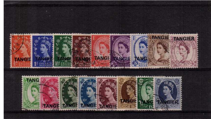 A superb fine used set of seventeen with Tudor Crown watermark. 
<br/><b>QTQ</b>