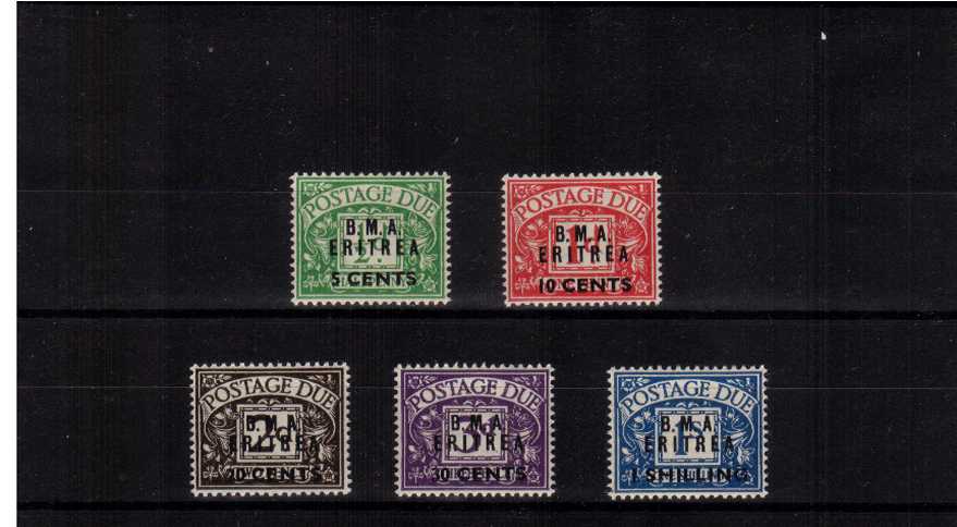 A superb unmounted mint set of five.<br/><b>ZKB</b>