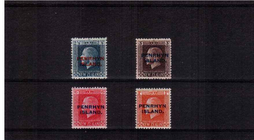 A superb unmounted mint set of four.<br/>Perforation 14x13½
<br/><b>ZKB</b>